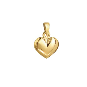  8KT HJERTE 9 x 11 MM