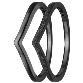  Dobbeltbjerge, sort ruth