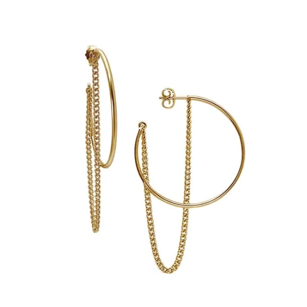 Creol 2,5 with pancer chains - goldplated