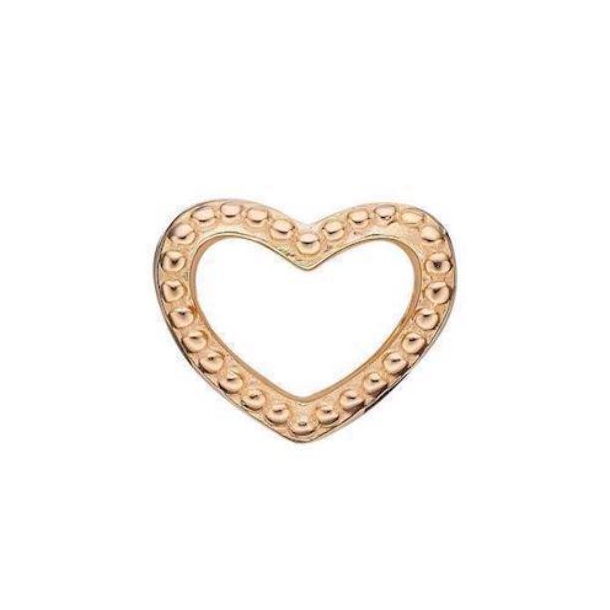 Petite Heart Dots med blank overflade