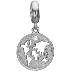 The World Slv Charms