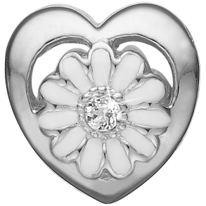 Marguerite Labgrown Dia. Slv Charm