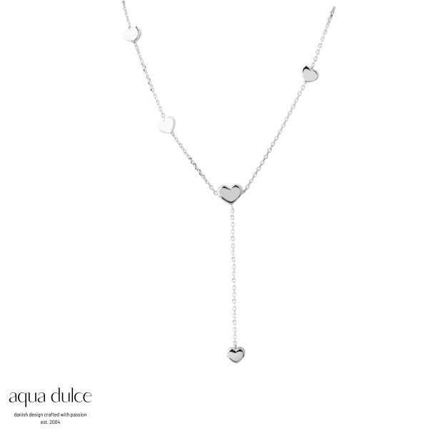  KARLA Y-SIMPLE NECKLACE | SILVER