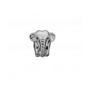 Petite Elephant charm slv
