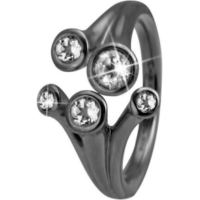 Christina - Topaz Fountain ring - ruthineret slv m/ topas