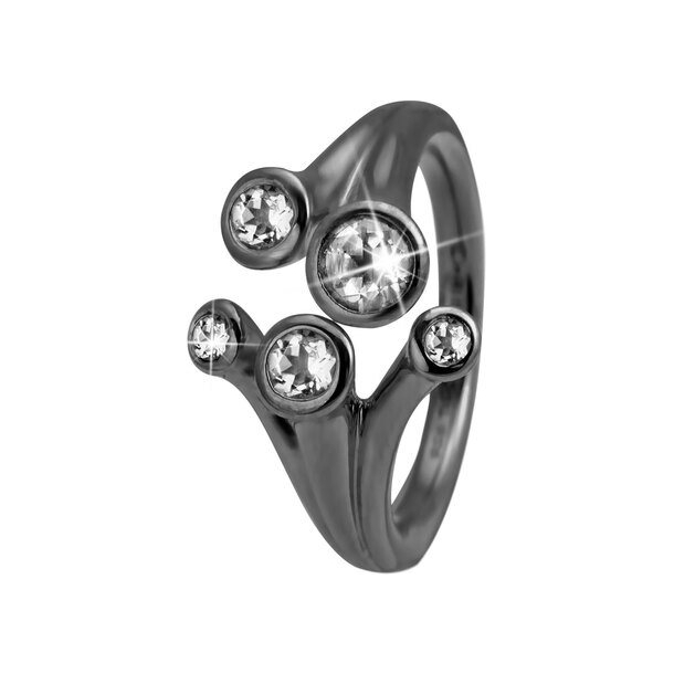 Christina - Topaz Fountain ring - ruthineret slv m/ topas