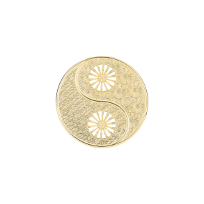 Marguerit broche yin og yang