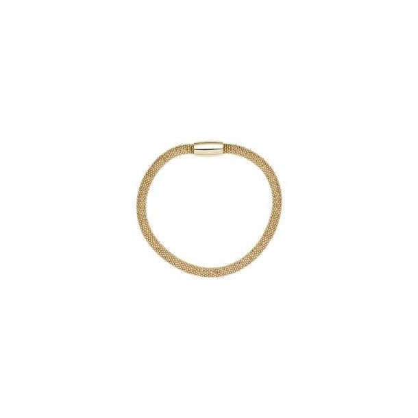 Armbnd strik forgyldt