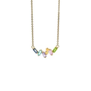 Baquette - Halsk�de i forgyldt