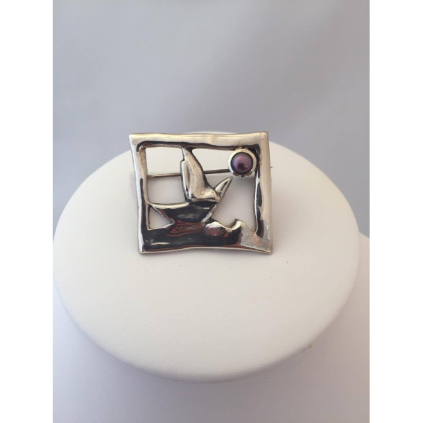 Broche Fugl