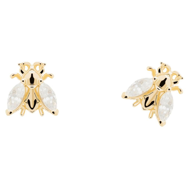 BUZZ EARRINGS - Forgyldt restik