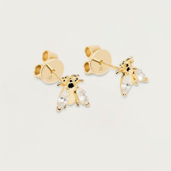 BUZZ EARRINGS - Forgyldt �restik
