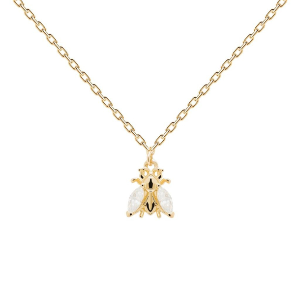 BUZZ NECKLACE - Forgyldt Halskde