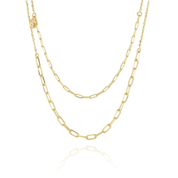 Chain Due - 18 karat forgyldt