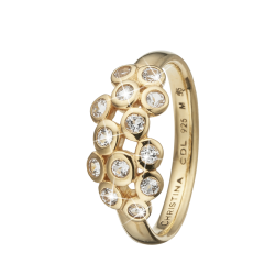 CHAMPAGNE KRLIGHED RING