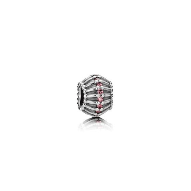 Charms Laksefarvet art deco