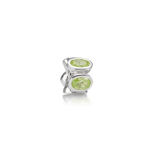 Charms Lime farvede Ovale Lys,