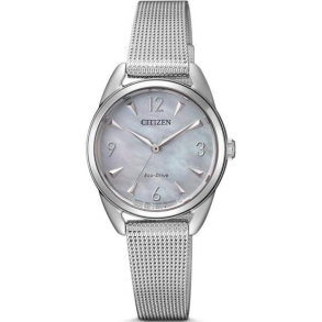 Citizen Dameur Eco-Drive i stl m/ mesh lnke