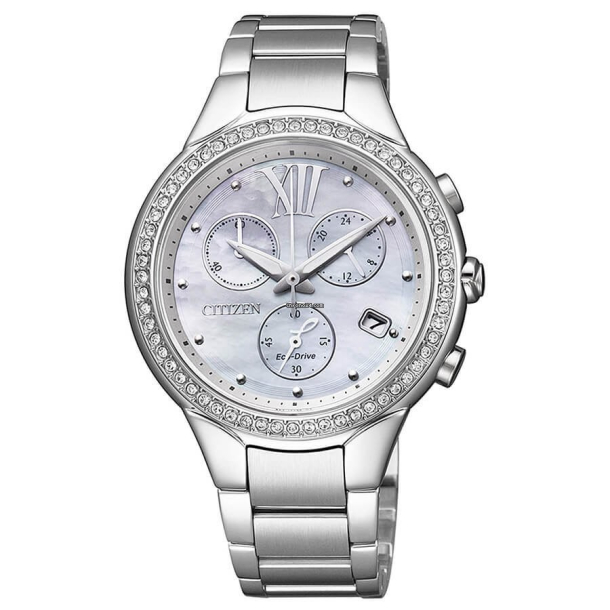 Citizen Dameur Eco-Drive m/chronograph