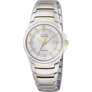 Citizen Dameur med Eco-Drive i bicolor