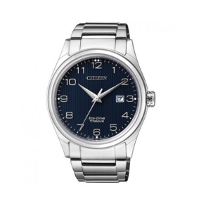 Citizen Herreur Eco-Drive m/ bl skive med tal