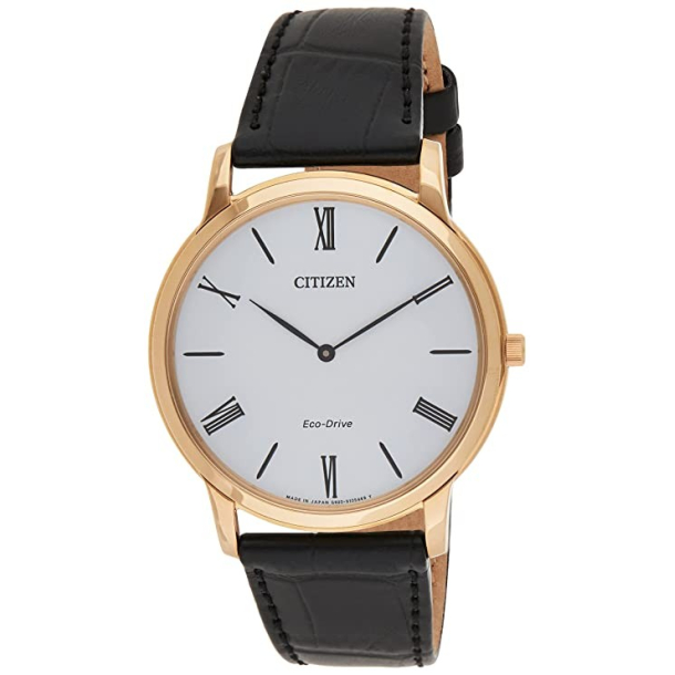 Citizen Herreur i rosa forgyldt stl
