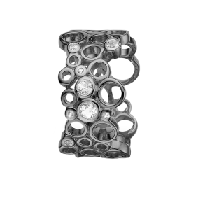 COCKTAIL, BLACK RUTH SILVER