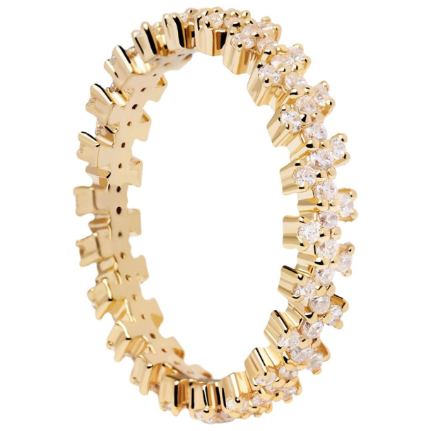 CROWN RING - Forgyldt Ring