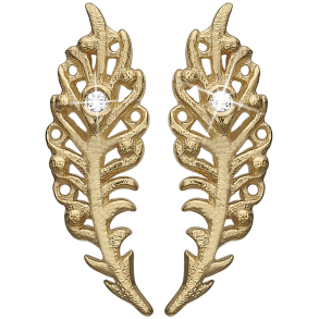 Dancing Feathers, studs, fg