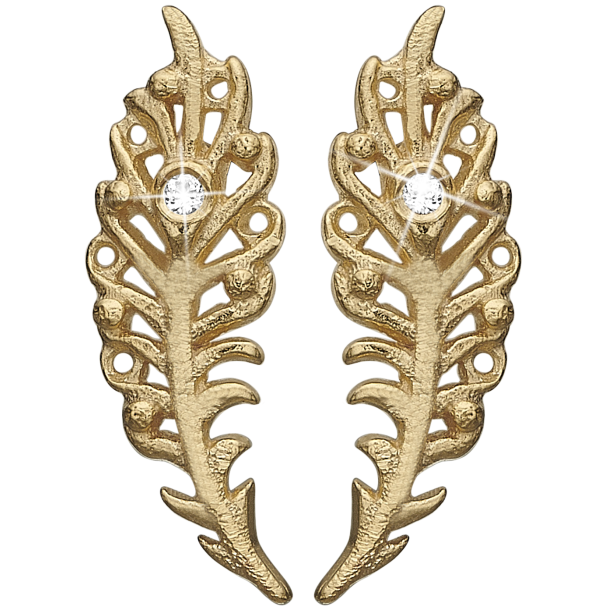 Dancing Feathers, studs, fg