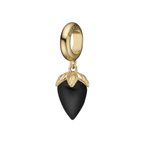 DROP BLACK CHALCEDONY
