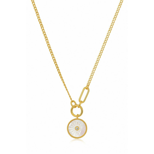 Eclipse Emblem Gold - Forgyldt Halskde