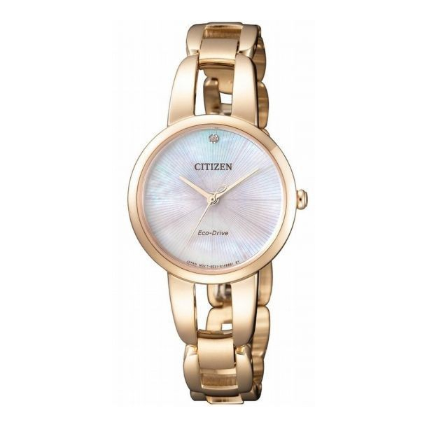 Citizen Dameur med Eco-Drive i rosa