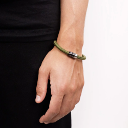 Edmund Armb�nd - Oliven gr�n