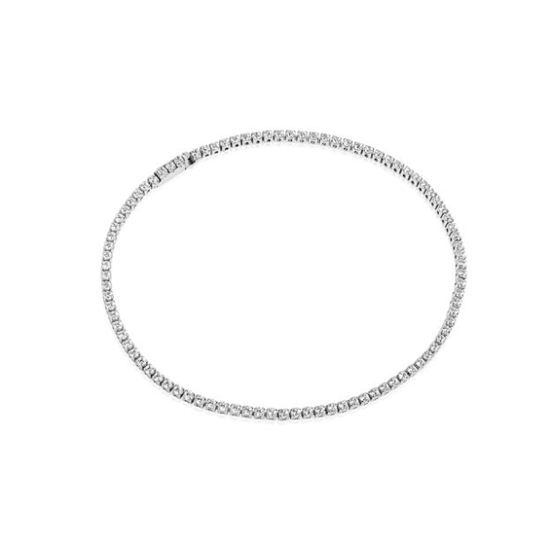 Ellera armbnd med hvide zirkoner