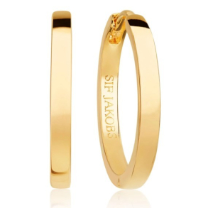 ELLERA PIANURA GRANDE - 18 KT. Forgyldt