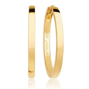 Ellera pianura x-grande - 18 kt. Forgyldt - Forgyldt