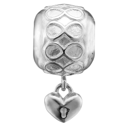 Eternity Love Charms Slv