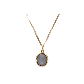 Forgyldt collier - Affection