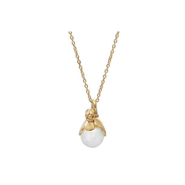 Forgyldt collier - Autumn Bloom
