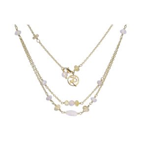 Forgyldt collier - Soft Spot