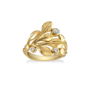 Forgyldt ring - Ray of Light