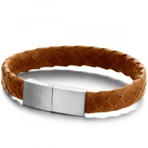 Frank1967 - Fladt brunt l�der armb�nd