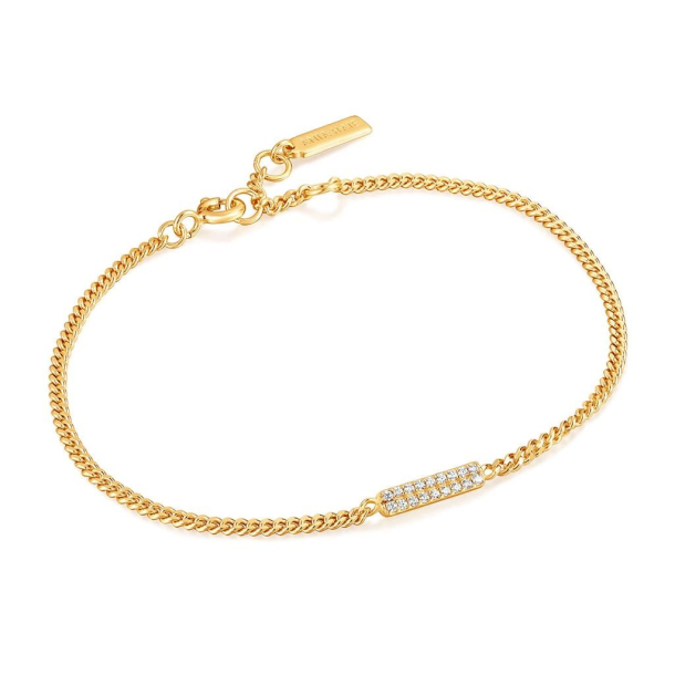 Gold Glam Bar - Forgyldt Armbnd