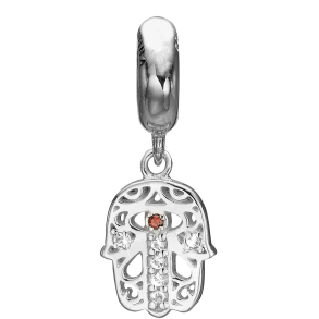 Hamsa Hand Charms Slv