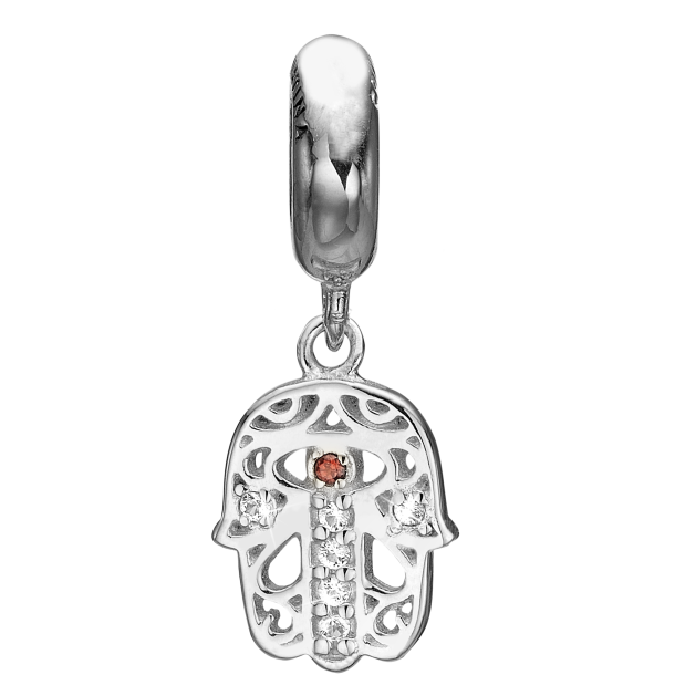 Hamsa Hand Charms Slv
