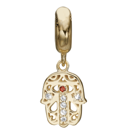 Hamsa Hand Charms Slv
