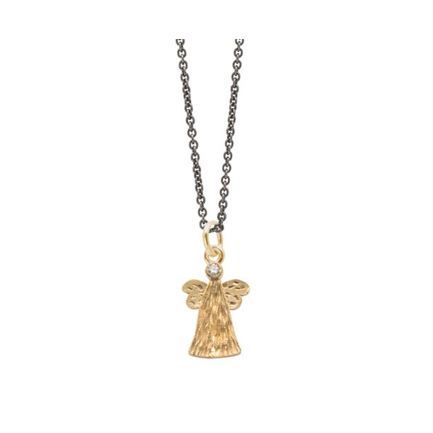Heiring Skytsengel 14 Karat med brilliant  78-5-72BR