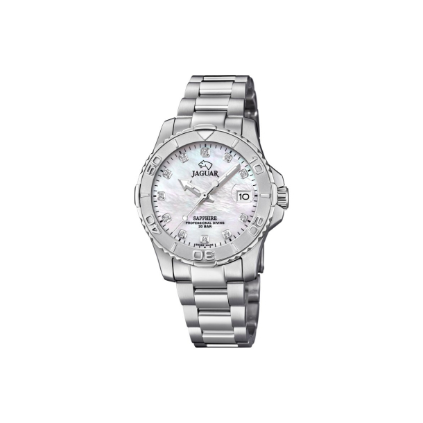 Jaguar Lady's Diver i stl m/perlemor skive