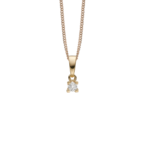 Klimavenlig lab grown Vedhng Slvforgyldt